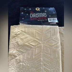 Gold Snowflake Holiday Decor